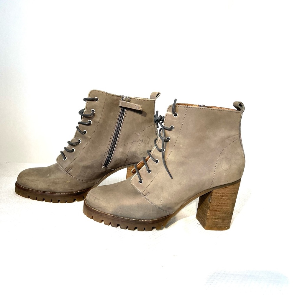 OFFICE LONDON GRAY BOOTS